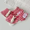 Abbigliamento per cani Cuccioli di Pomerania per animali INS Cape Cani Sciarpa a quadretti Accessori Mantello per gatti Piccolo regalo carino Bichon Drool