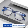 サングラスフレームマン女性光学処方スーパーライトTR90アイウェアファッションスクエアスペクタクス近視視床乱視メガネ