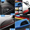 Car Stickers Alcantara Wrap Abs Er Car Center Console Instrument Panel M Performance Decals Sticker For F20 F21 F22 F23 1 2 Series 219 Dhbah