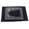 Tapis Prière islamique Tapis tressé Couvertures Whit Compass Zipper Portable Voyage Poche Tapis Rectangulaire Tapis imperméable Drop Livraison DHVQC