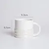 Canecas Breve Personalidade Hoop Cerâmica Casal Caneca Café Leite Chá Copos Copos Drinkware O presente de aniversário para amigos