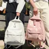 Модный женский рюкзак в консервативном стиле, кожаная школьная сумка, рюкзаки для девочек-подростков, большая вместительная сумка из искусственной кожи для путешествий, A dos 240130