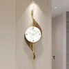 Orologi da parete Soggiorno Arte murale Lusso Grande orologio estetico Moda silenziosa Nordic minimalista Reloj Pared Decorazione della casa