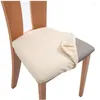 Fodere per sedie Fodera per cuscino per ufficio e casa Sedile quadrato Sgabello curvo elastico anti-fouling