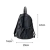 Hylhexyr Nylon Cloth Backpack For Women 2023 Lightweight Knapsack Fashion Travel Schoolbag With Zipper 240130