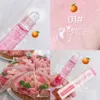 Transparent Fruit Nutritious Lip Gloss Lipgloss Natural Color Change Jelly Liquid Lipstick Moisturizing Lip Gloss Cute Lip Oil