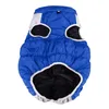 Vêtements de chien manteau réfléchissant coton épaissi confortable coupe-vent imperméable veste chaude pour intérieur extérieur