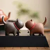 Purple Clay Cute Cat Tea Pets Ceramic Kung Fu Tea Set Accessories for Home Decor Tea Art Decorations Kitten Teaware 240130