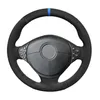 Steering Wheel Covers Ers Black Faux Suede No-Slip Car Er For M Sport 3 Series M3 E36/5 E36 Z3 E36/7 E36/8 M5 E39 E38 E31 1995-2002 Dr Otgi9