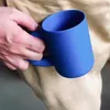 Mokken Nordic keramische mok groot handvat koffie handknijp handgeglazuurd water theekopjes melkkop thuiskantoor