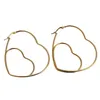 Ohrstecker Promotion Design Herzform Metall für Frauen mit Push-Back Mode Gold Farbe Ohrring Luxus Schmuck Geschenke Drop liefern Otnvd