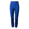 Yoga Outfits Pants Gym Running Super Stretchy Tights Tummy Control Calf-Length Quick-Torking Fitness