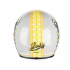 Casques de moto Casque rétro Moto quatre saisons Allemagne Style Vintage FL Face Capacete Hommes Femmes Open Dot Appd Drop Livraison Automobi Otumd