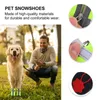 Abbigliamento per cani 4 confezioni Anti-scarpe Protezione impermeabile per interni ed esterni per cani di taglia media e piccola