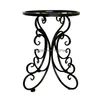 Pots de jardinières de haute qualité balcon intérieur unique idées de fleurs en fer forgé support de tabouret rond pour dropship drop livraison maison garde dhjlf