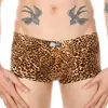 Unterhosen Sexy Leopardenmuster Boxershorts Urlaub Strand Niedrige Taille Ausbuchtungsbeutel Unterwäsche Männlich Bequeme Nahtlose Slips Cueca Masculina