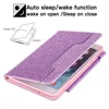 Caseist Luxury Glitter Magnetic Flip Wake Sleep Pu Leather Wallet Card Cash Slots Stand Holder Tablet Case Cover Bag For iPad Air Mini Pro 1 2 3 4 5 6 7 8 9.7 10.2 10.5 11 12.9 tum