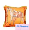 Wholesale American Light Luxury Pillow Retro Style Living Room Sofa Waist Pillow Home European Style Bed Head Back Pillows Cushion Cover