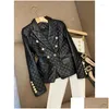 Jaqueta de couro falso feminina, jaqueta feminina primavera outono 2023, almofada curta preta personalizada, ajuste casual, casaco para dhano