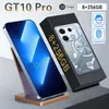 7,3 polegadas GT10PRO Celulares Smartphone Câmera 12GB 512GB RAM Face Tela Cheia Smart Computer Smartphones Mesa Android 12 Celular Presente Caixa Selada Android