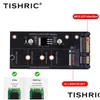 Conectores de cabos de computador S Tishric Porta única M.2 Ngff para Sata 22Pin Placa adaptadora Sata3.0 Ssd Disco rígido para 2230 2242 2260 2280 Dr Ot37T