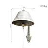 Garden Decorations Vintage Style Front Gate Bell Cast Iron Dinner Decorative Statue Outdoor
