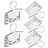 Keychains 5st 2024 Graduation Keychain Pendants Sublimation Blanks Grad Charms för hantverkstillverkning