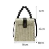 Sacos de ombro e-tecido feminino saco de palha senhoras pequena soulder boemia beac crossbody viagem tote feminino andbag caixa olidayh24217