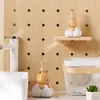 Distributeur de savon liquide 250/500ml, accessoire de salle de bain amusant et fonctionnel, récipient en mousse ours de dessin animé, goutte
