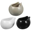 Ensembles de vaisselle 3 pcs bouche ronde cuillère à lait sauce seau sauce pichet conteneur bols de soja tasses à expresso assaisonnement pot bateaux mesure