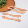 Knives Jaswehome Long Butter Knife Wood Cheese Cutter Condiment High Quality Kitchen Utensils Peanut Jelly Spreader 4-8 Pieces
