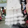 Gilets pour femmes Mode Cowboy Couture Mesh Blanc Denim Gilet Argent Rivet Couleur Diamant Poche Effiloché Trou Court Jeans Sans Manches