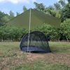 Tenten en schuilplaatsen 2-3 personen Automatisch omhoog Buiten Mesh Campingtent Anti-muggen Familie Draagbaar Lichtgewicht Gaas Strandluifel