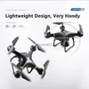 Dronlar 4K HD WiFi FPV Uzaktan Kumanda Dron Hava Basınç Sabit Yükseklik Başsız Modu Hava Fotoğrafçılık Görüntü RC Quadcopter Oyuncakları YQ240217