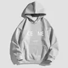 Men's Hoodies Sweatshirts Brand Fashion Letter Print Women Hoodies 100% Cotton Autumn Winter Luxury Hooded Sweatshirts Streetwear Oversized Mens Clothing T240217