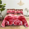 Bedding sets Gorgeous Luxury Flowers Digital Printing Sheet Set Bedding Sheet Case Bedding Fashion Exquisite Printing Sheet