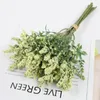 Decoratieve bloemen 1 bundel Simulatie Bloemboeket Bruid Hand Hortensia Nep Woondecoratie Bruiloft Schieten Ornamenten