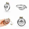 Other Health & Beauty Items Super Small Stainless Steel Chastity Devices Male Penis Ring Lock Metal Slave Bondage Restraint Cock Cage Dh8Nb