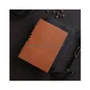 Anteckningar grossistmjukare anteckningar A5 Personliga dagbok Stationery Products Office Supplies Pu Faux Leather er File Folder Book Drop Deli DHBDW