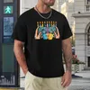 メンズタンクトップハッピーハヌカビデオゲームコントローラーメノラキャンドルボーイズTシャツホワイトTシャツ