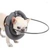 Hundhalsarguide Cirkel Djurskydd Verktyg Blind Pet Anti-Collision Ring Collar Harness Device Care