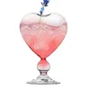 Kieliszki do wina 210 ml Walentynki Kubki Kreatywny kształt serca Szklanka przezroczystą picie romantycznego szampana na walentynki