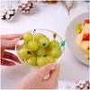 Forks 1-4Pcs Tootick Paper Jam Creative And Interesting Durable Selected Materials Delicate Touch Bento Sign Cartoon Fruit Fork Drop D Otdp7