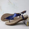 Женские летние шлепанцы на плоской подошве с разрезом и бантом, пляжная обувь, сандалии