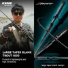 Cemreo Trout Fishing Rod Spinning Casting Fishing Rod Solid Tip Lightweight Carbon Fiber Rupp Fishle Tackle Zacco 240122