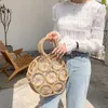 Totes Seaside Holiday Bag Hollow Straw Large Capacity Ins Beach Crossbody 2020 Summer Hand Weaving Female Shoulderh24217