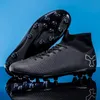 Chaussures de Football de qualité pour hommes, bottes de Football durables pour garçons, baskets légères d'entraînement de Futsal pour enfants, crampons 240130