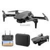 Droni E99 Drone aereo pieghevole a quattro assi 4K Pixel Fotografia Aereo Hd Multi-rotore Giocattolo telecomandato per giovani YQ240217