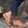 Pantofole Infradito in gomma di grandi dimensioni Scarpe da donna 2024 Piattaforma casa Fiore basso Hawaiano Morbido tessuto estivo Cucito PU Casual Zoccolo