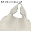 Sacs de soirée Sac à bandoulière en cuir PU Designer Euro-America Style Fashion Satchel Dames Plissé Nuage Sacs à main Solide Femmes Top-Poignée